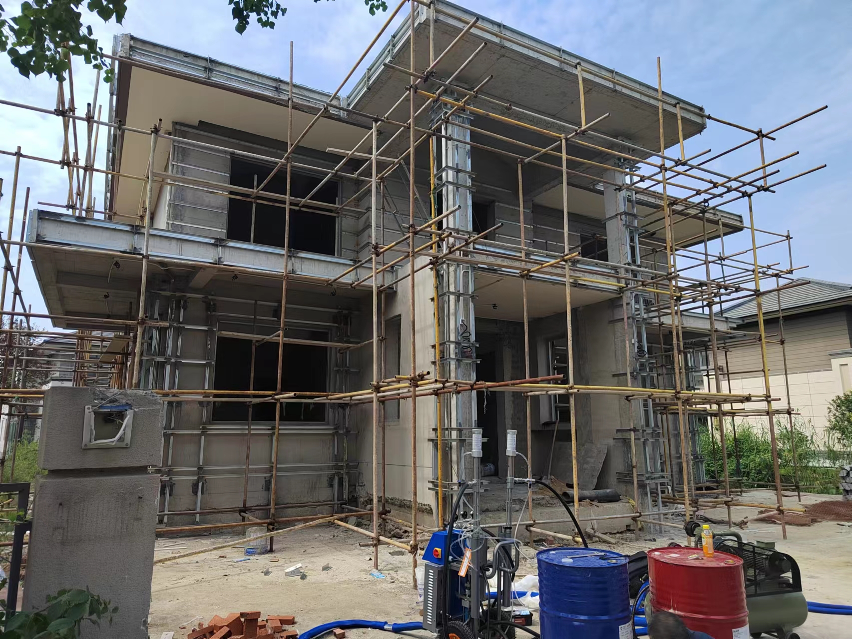 JHBW-A200聚氨酯別墅外墻保溫 JHBW-A200聚氨酯別墅外墻保溫